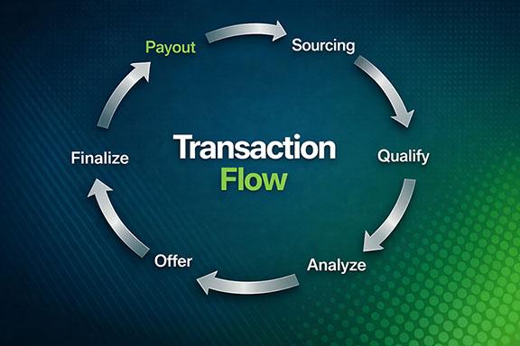 Transaction flow diagram